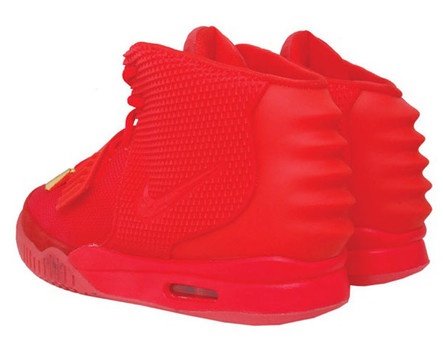 Nike Air Yeezy 2 'Red October' Dual Signed by Kanye West, US 13, String  Theory, 2022